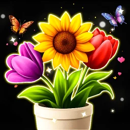 Flower Matching Game icon