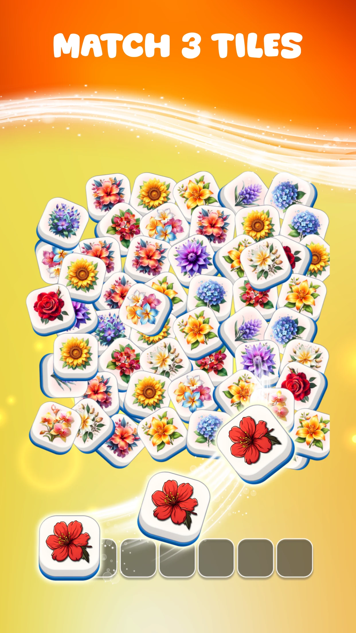 Kawaii Flower Match screenshot