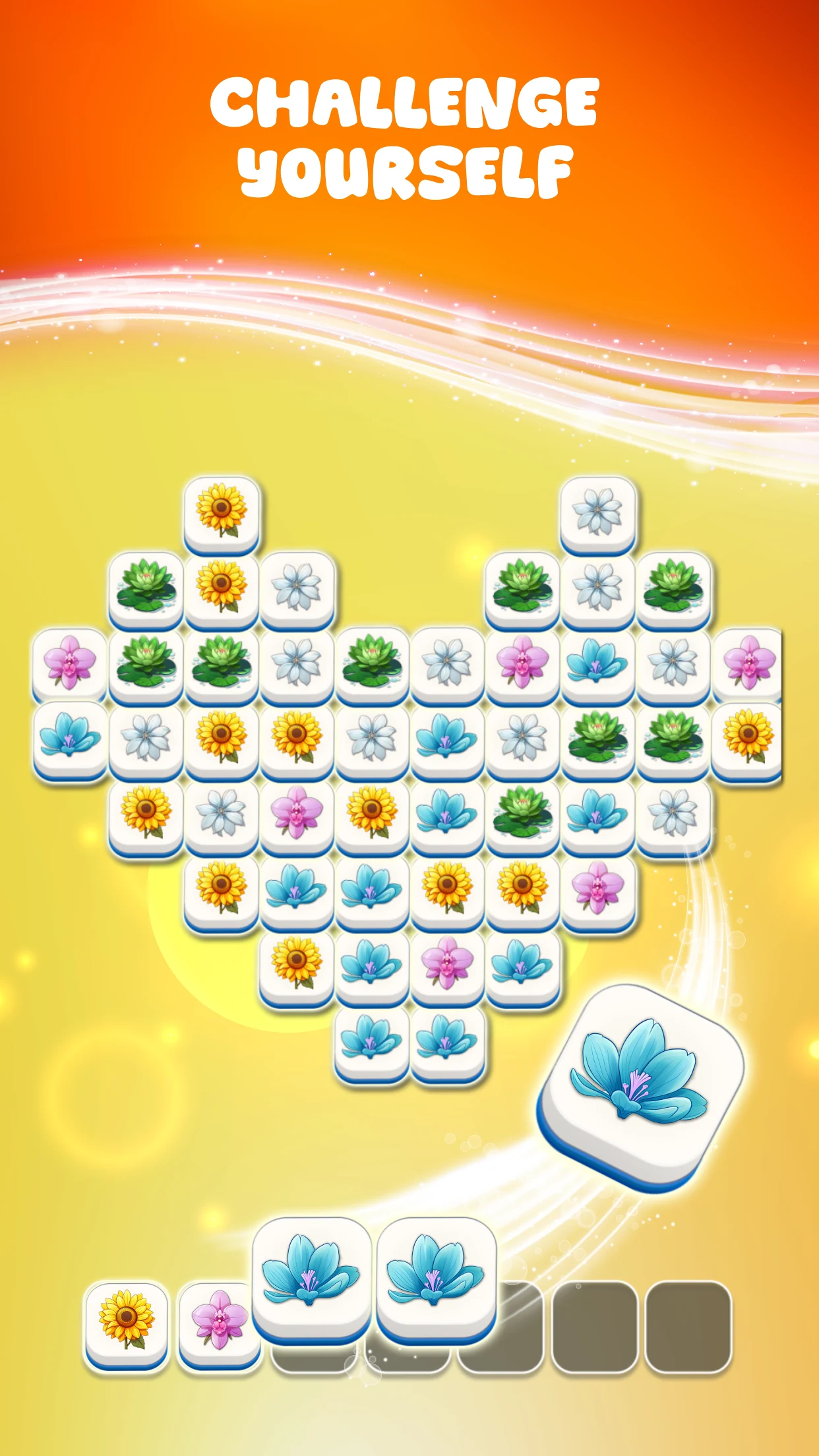 Kawaii Flower Match screenshot
