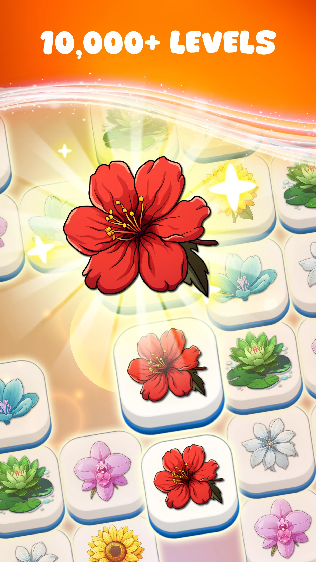 Kawaii Flower Match screenshot